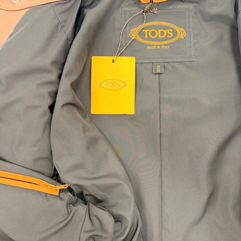GIACCA UOMO TOD'S PELLE MARRONE | Mercatino dell'Usato Gazzada schianno 4