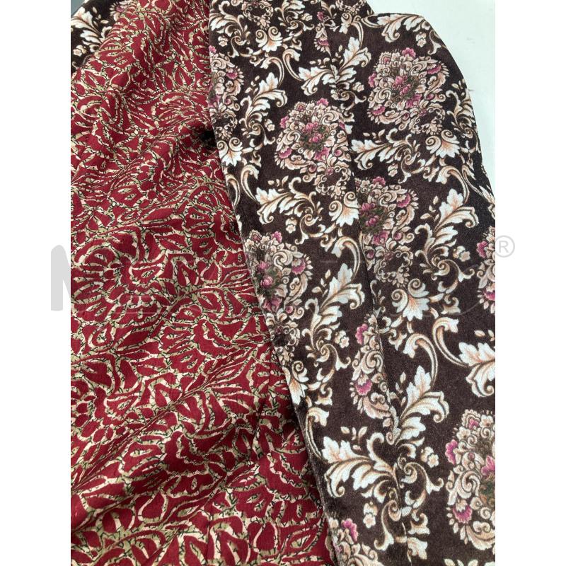GILET DONNA IONE VELLUTO FIORI LUNGO | Mercatino dell'Usato Gazzada schianno 5