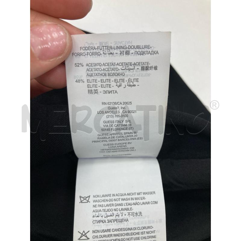 GILET DONNA MARCIANO NERO | Mercatino dell'Usato Gazzada schianno 5