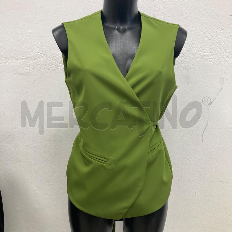GILET DONNA MATERICA VERDE | Mercatino dell'Usato Gazzada schianno 1
