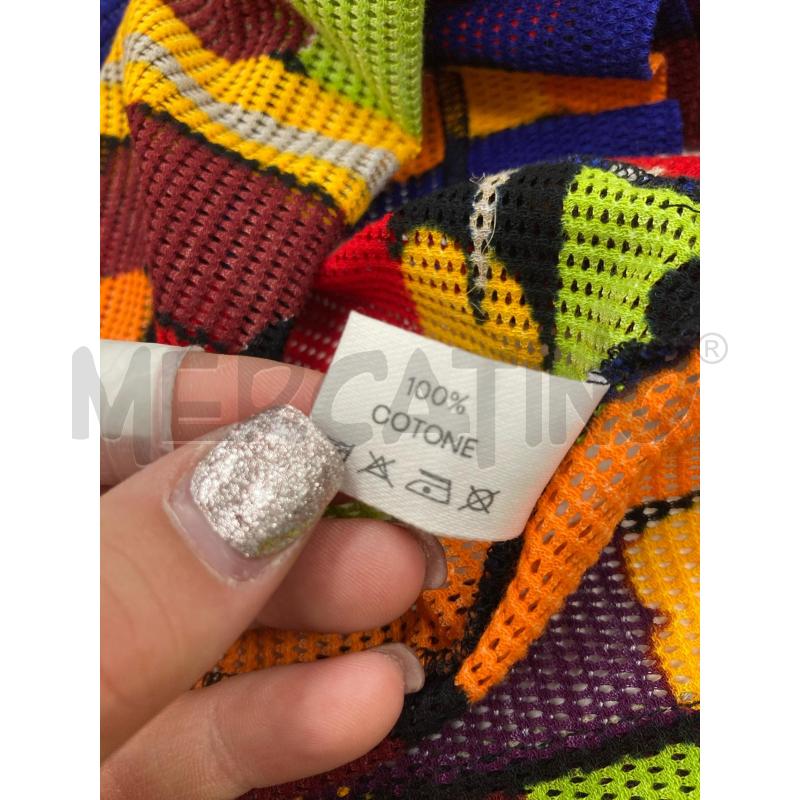 GILET DONNA MISSONI MARE TRAFORATO ROSSO ARANCIO VERDE | Mercatino dell'Usato Gazzada schianno 4