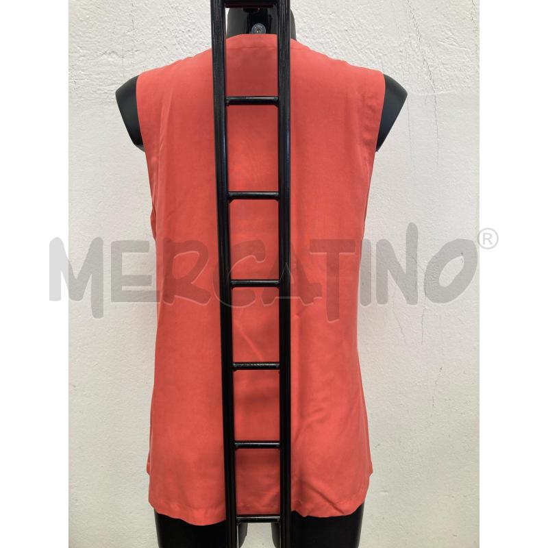 GILET DONNA PURA SETA SALMONE | Mercatino dell'Usato Gazzada schianno 2