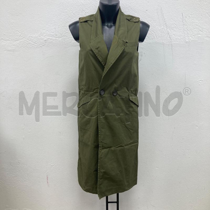 GILET DONNA SILVIAN HEACH VERDE LUNGO | Mercatino dell'Usato Gazzada schianno 1