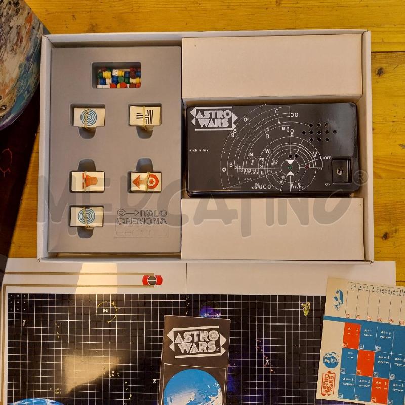 GIOCO SCATOLA ASTRO WARS ITALO CREMONA | Mercatino dell'Usato Gazzada schianno 3