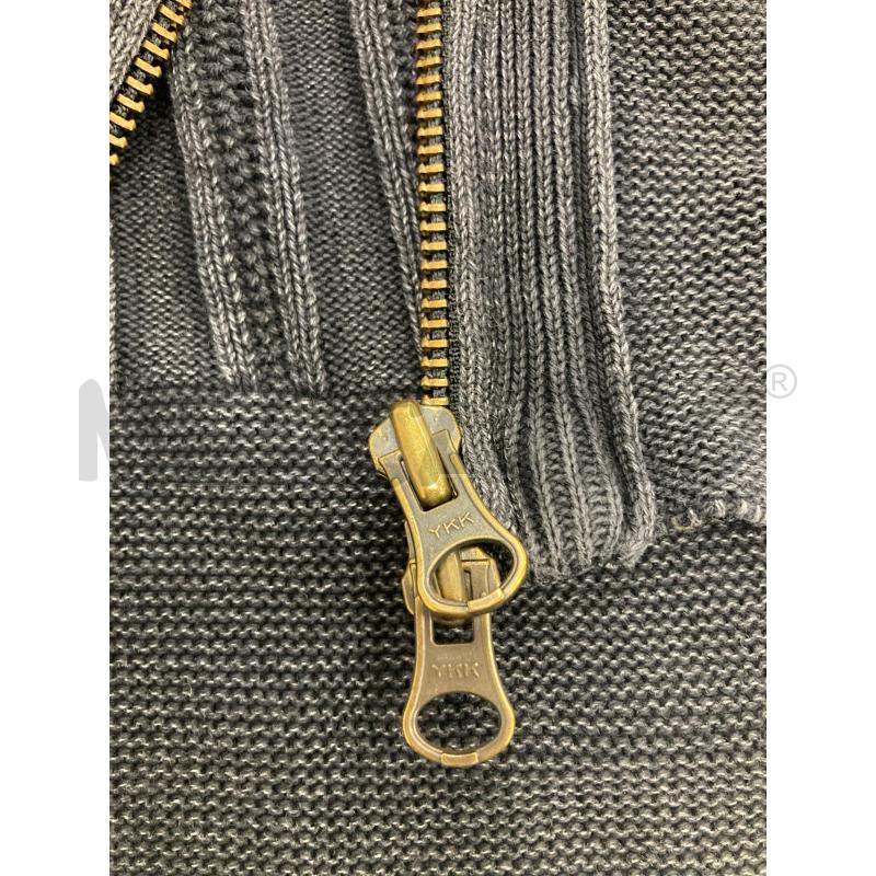 GOLFINO DONNA MARLBORO GRIGIO NERO MELANGE ZIP | Mercatino dell'Usato Gazzada schianno 5
