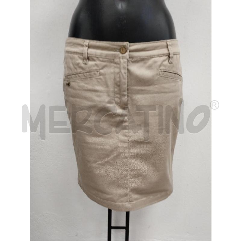 GONNA ARMANI JEANS BEIGE | Mercatino dell'Usato Gazzada schianno 1