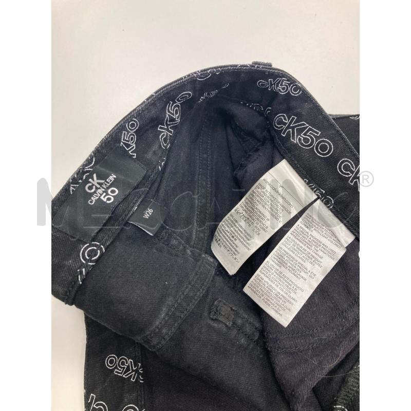 GONNA CALVIN KLEIN JEANS NERO LOGATA | Mercatino dell'Usato Gazzada schianno 4