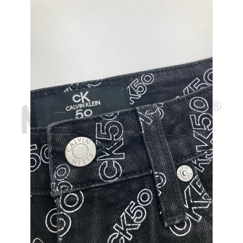GONNA CALVIN KLEIN JEANS NERO LOGATA | Mercatino dell'Usato Gazzada schianno 5