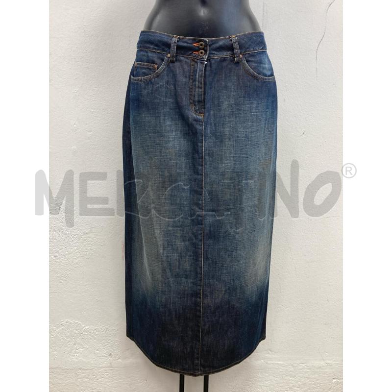 GONNA CERUTTI JEANS BLU SCURO | Mercatino dell'Usato Gazzada schianno 1