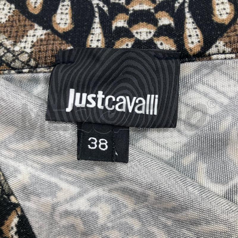 GONNA JUST CAVALLI DISEGNO NERO BEIGE ZIP RETRO | Mercatino dell'Usato Gazzada schianno 4