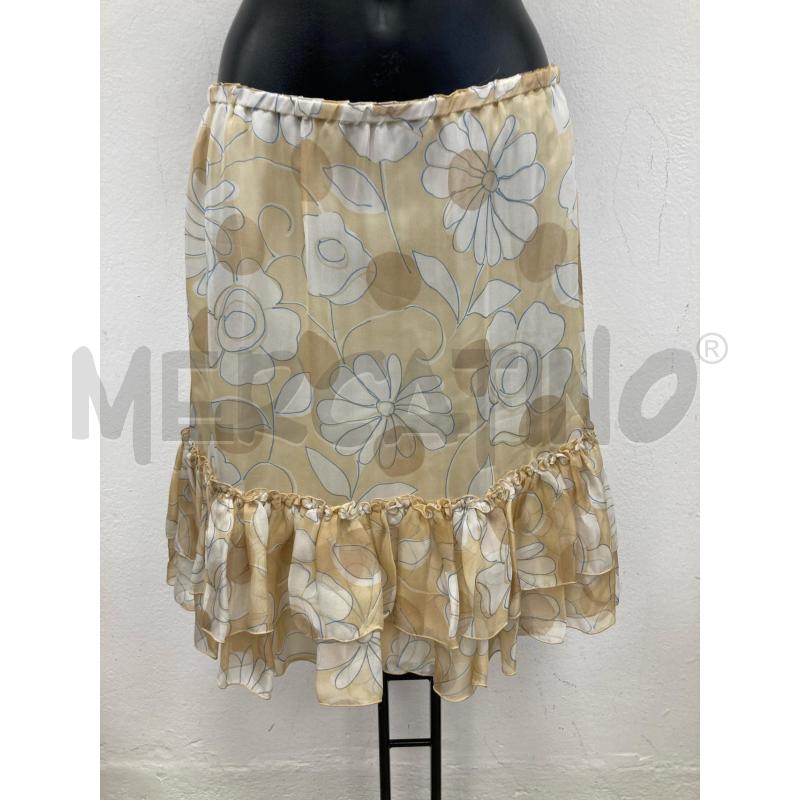 GONNA LA PERLA BEIGE FIORATA | Mercatino dell'Usato Gazzada schianno 1