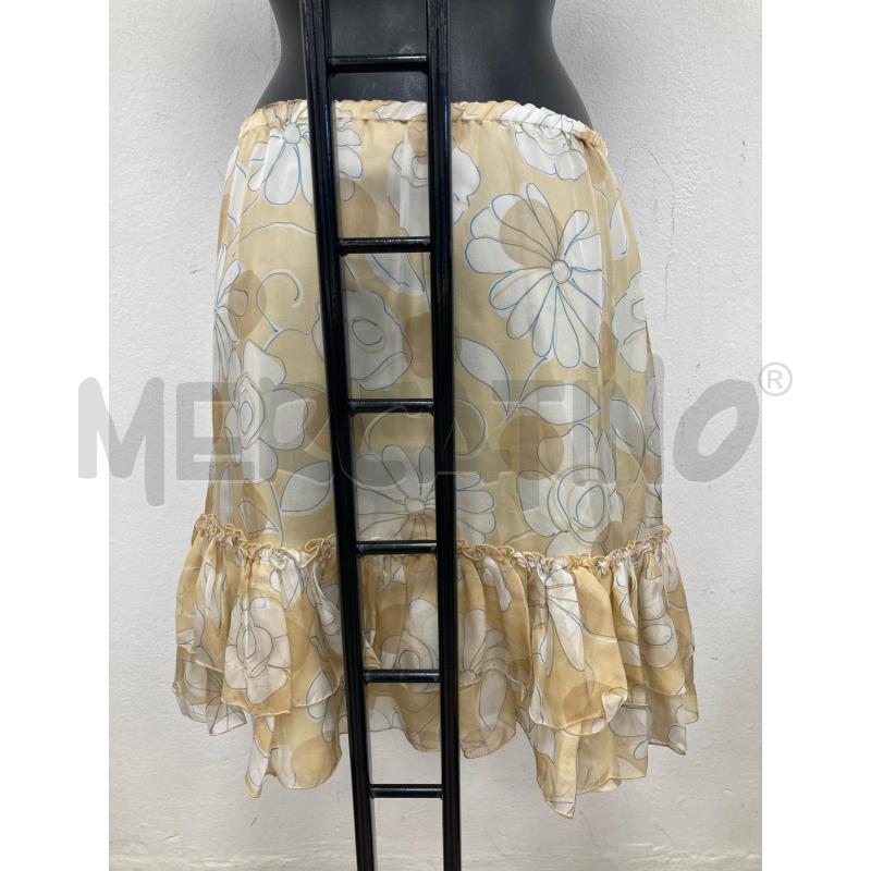 GONNA LA PERLA BEIGE FIORATA | Mercatino dell'Usato Gazzada schianno 2