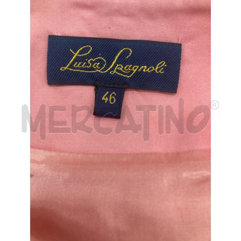 GONNA LUISA SPAGNOLI ROSA ARRICCIATA  | Mercatino dell'Usato Gazzada schianno 3