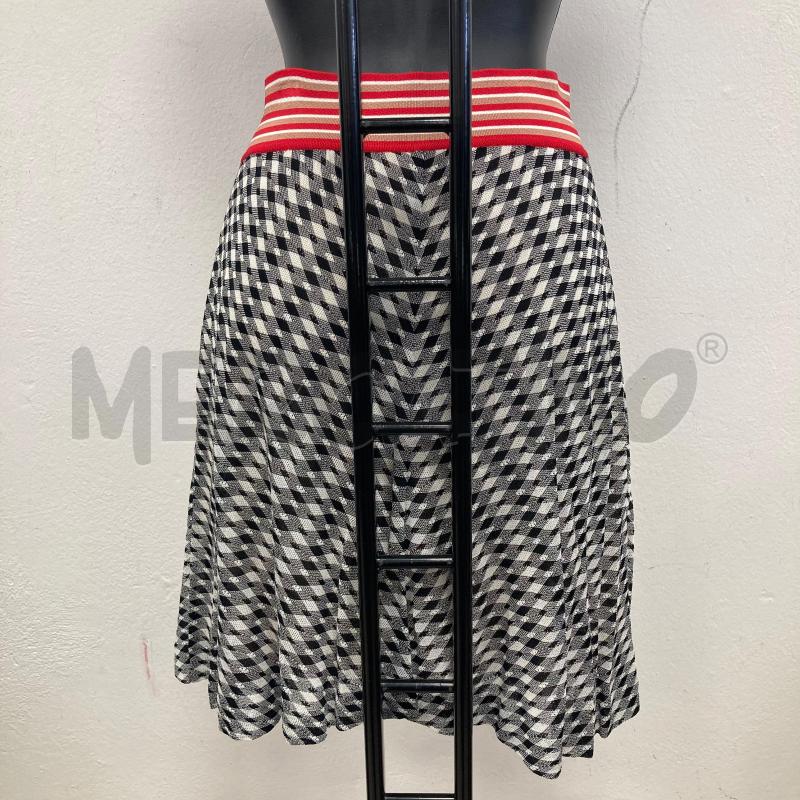 GONNA MISSONI BIANCO NERO ELASTICO ROSSO | Mercatino dell'Usato Gazzada schianno 2