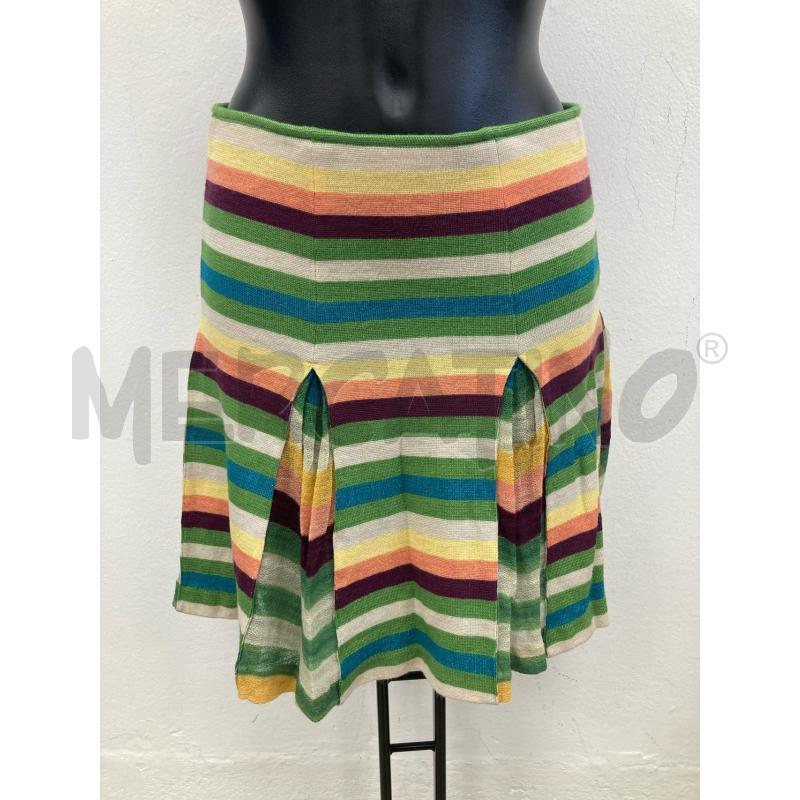 GONNA MISSONI SPORT RIGHE COLORATE | Mercatino dell'Usato Gazzada schianno 1