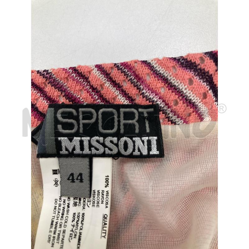 GONNA MISSONI SPORT ROSA GIALLA VERDE | Mercatino dell'Usato Gazzada schianno 3