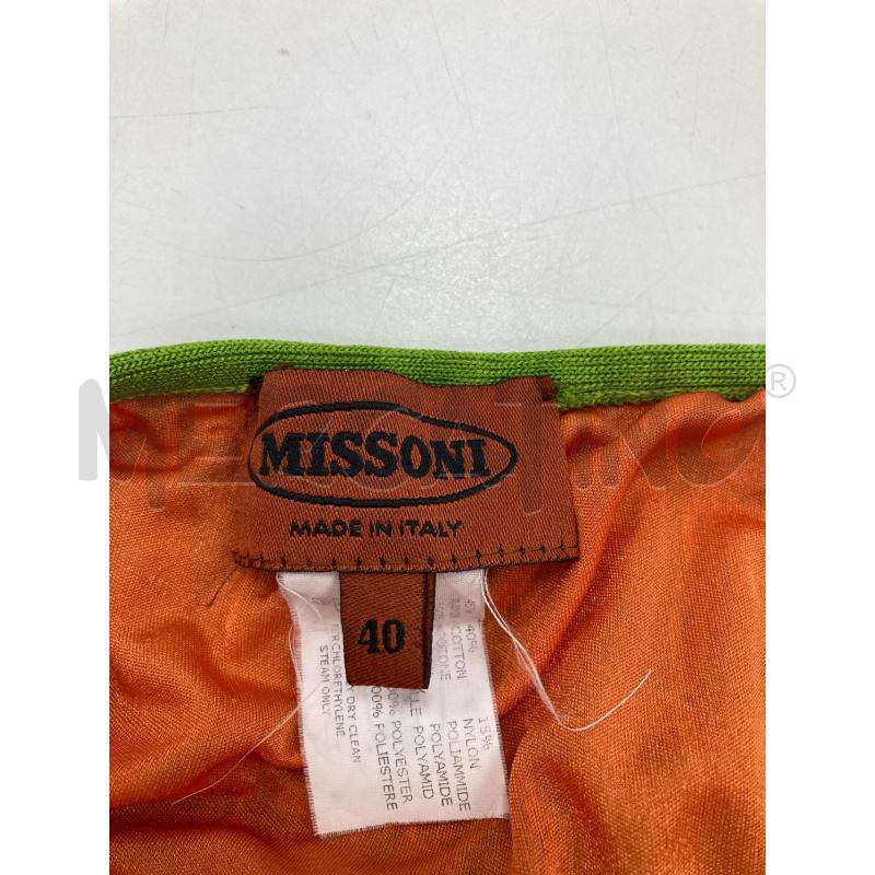 GONNA MISSONI TRAFORATA BASE ARANCIO | Mercatino dell'Usato Gazzada schianno 3