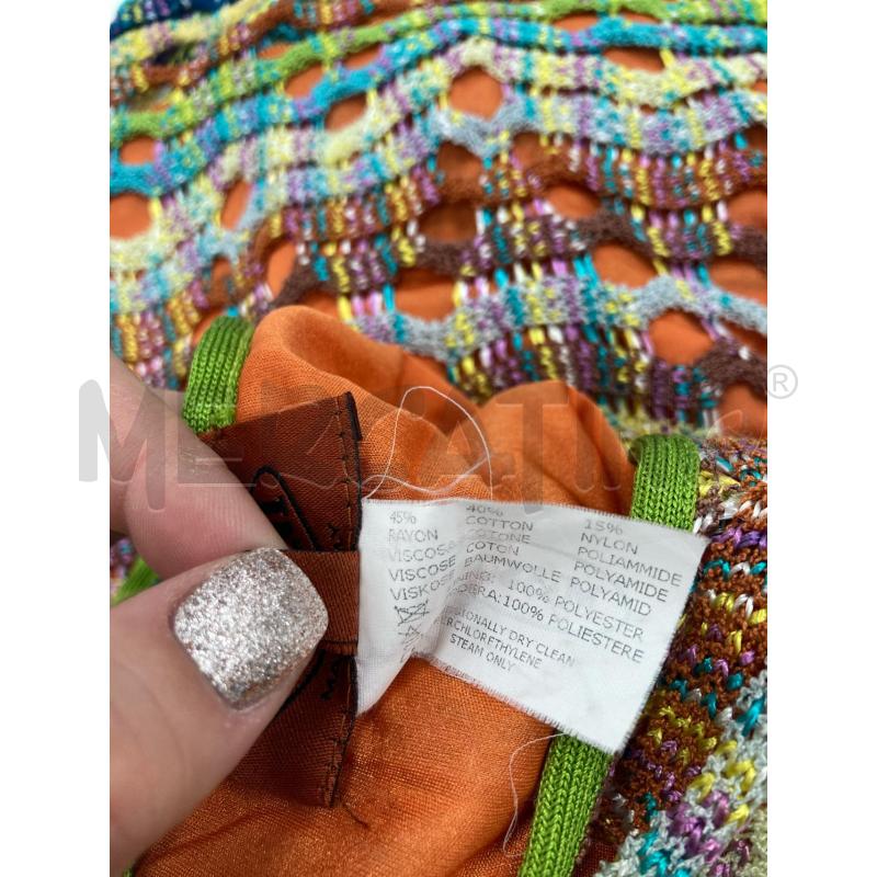 GONNA MISSONI TRAFORATA BASE ARANCIO | Mercatino dell'Usato Gazzada schianno 4