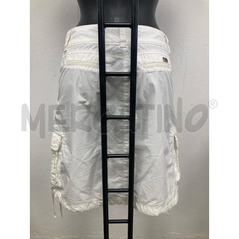 GONNA NAPAPIJRI BIANCA SPORTIVA | Mercatino dell'Usato Gazzada schianno 2