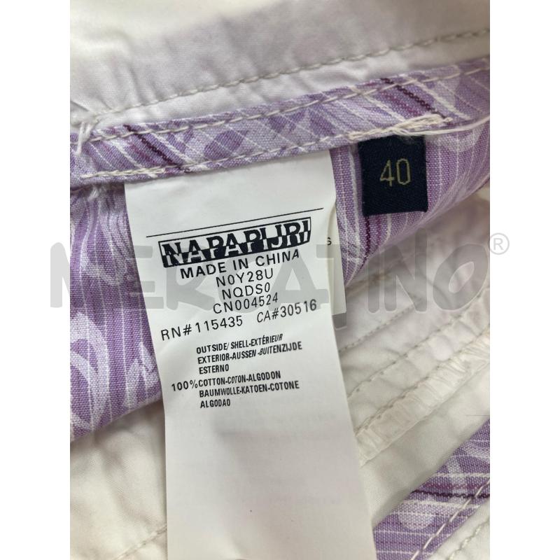 GONNA NAPAPIJRI BIANCA SPORTIVA | Mercatino dell'Usato Gazzada schianno 4
