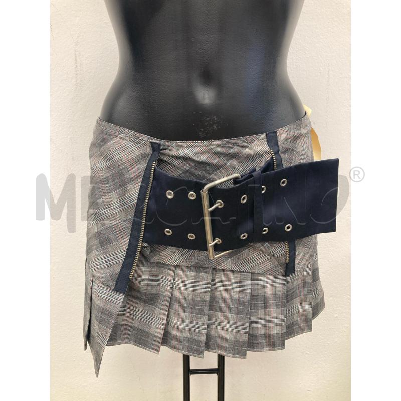 GONNA PINKO MINI TWEED CINTURONE BLU | Mercatino dell'Usato Gazzada schianno 1