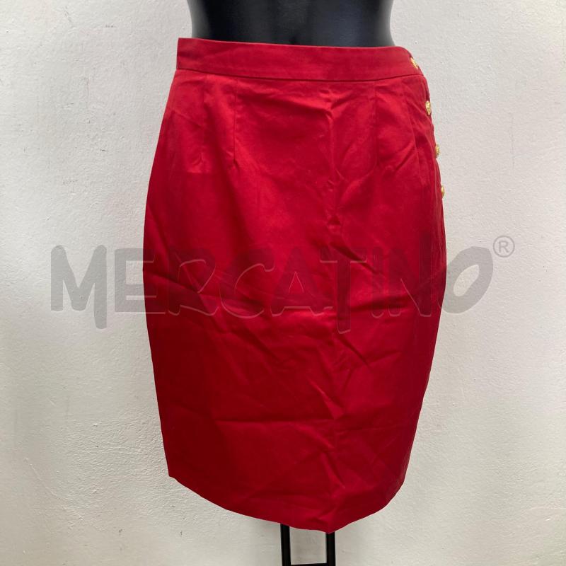 GONNA RALPH LAUREN ROSSO BOTTONI ORO | Mercatino dell'Usato Gazzada schianno 1