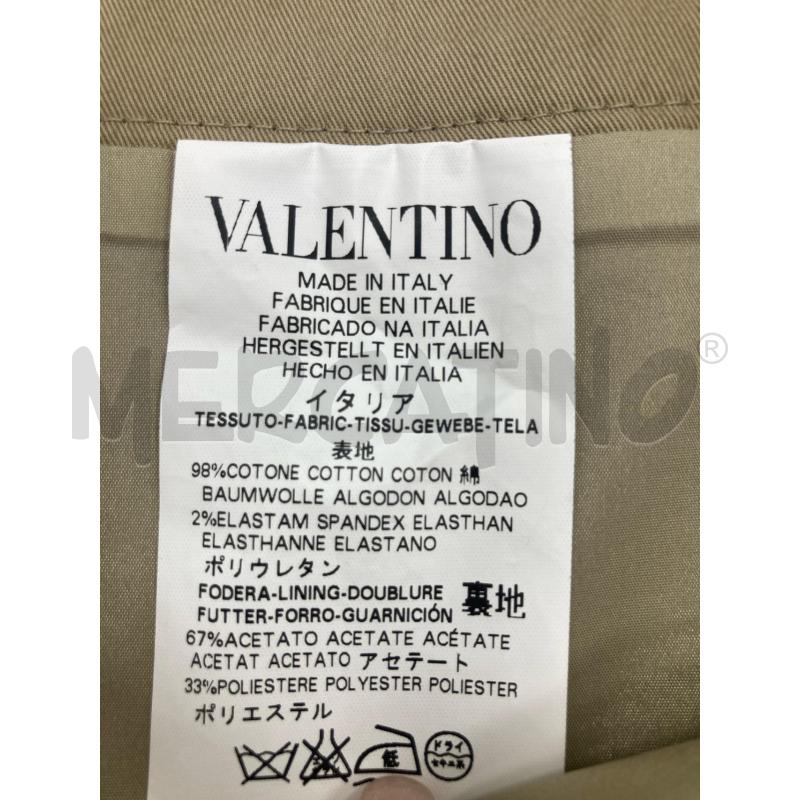 GONNA RED VALENTINO BEIGE  | Mercatino dell'Usato Gazzada schianno 4