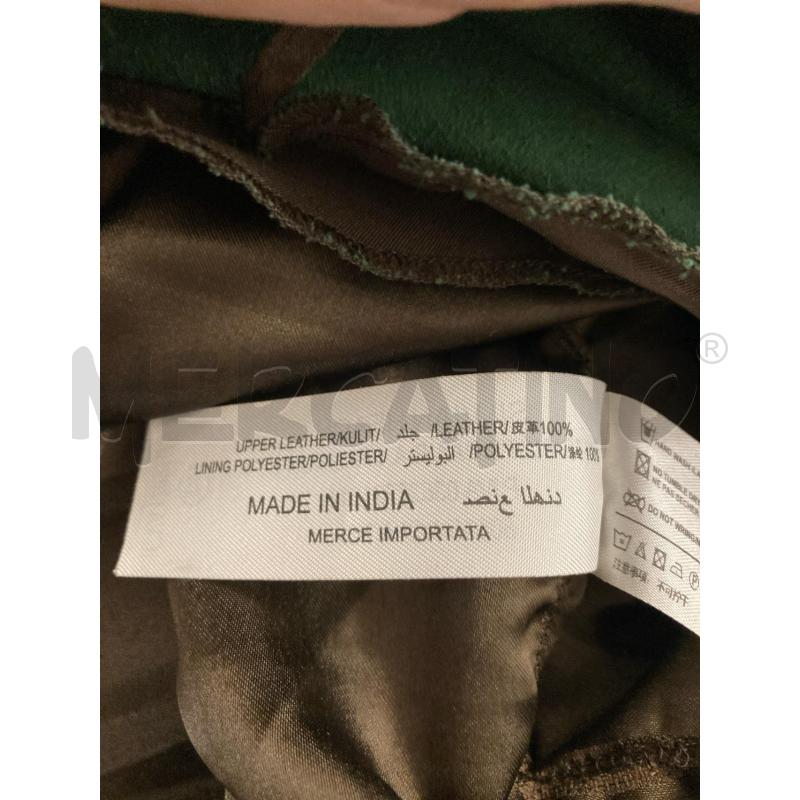 GONNA SILVIAN HEACH PELLE MARRONE CINTURA VERDE | Mercatino dell'Usato Gazzada schianno 4
