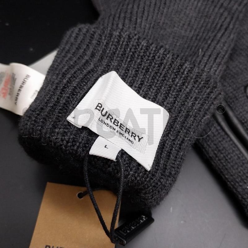 GUANTI BURBERRY PELLE + LANA | Mercatino dell'Usato Gazzada schianno 3