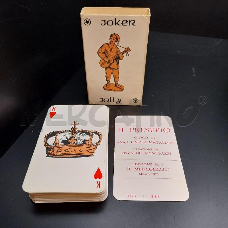IL PRESEPIO GIOCO CARTE 40+2 NATALIZIE OSVALDO MENEGAZZI | Mercatino dell'Usato Gazzada schianno 1