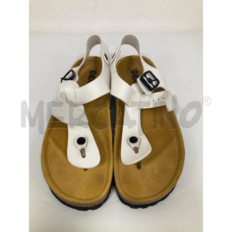 INFRADITO DONNA GEXTOP BIANCHE PELLE | Mercatino dell'Usato Gazzada schianno 1