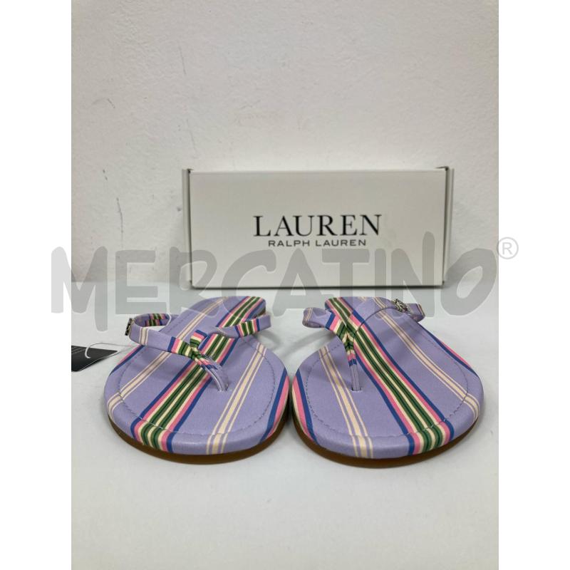 INFRADITO DONNA RALPH LAUREN LILLA RIGHE VERDI CARTELLINO | Mercatino dell'Usato Gazzada schianno 2