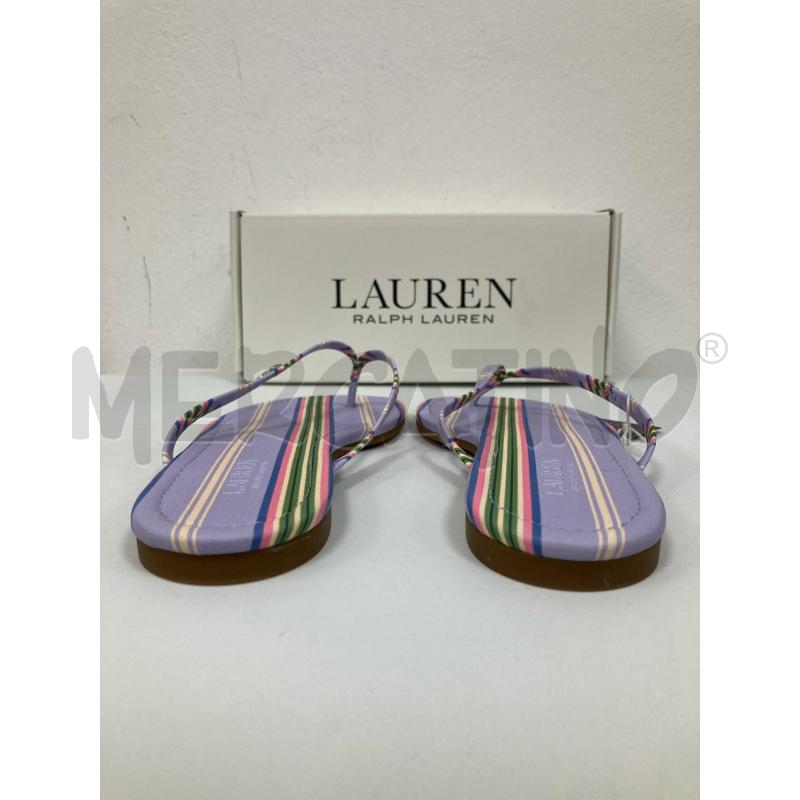INFRADITO DONNA RALPH LAUREN LILLA RIGHE VERDI CARTELLINO | Mercatino dell'Usato Gazzada schianno 3