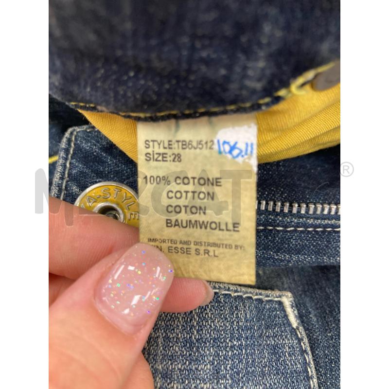 JEANS ASTYLE TASCHE GINOCCHIA | Mercatino dell'Usato Gazzada schianno 4