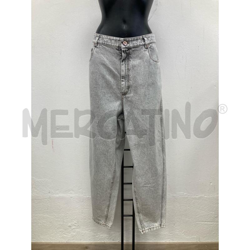 JEANS BRUNELLO CUCINELLI GRIGI CARTELLINO | Mercatino dell'Usato Gazzada schianno 1
