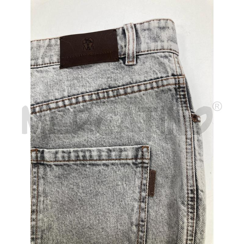 JEANS BRUNELLO CUCINELLI GRIGI CARTELLINO | Mercatino dell'Usato Gazzada schianno 5