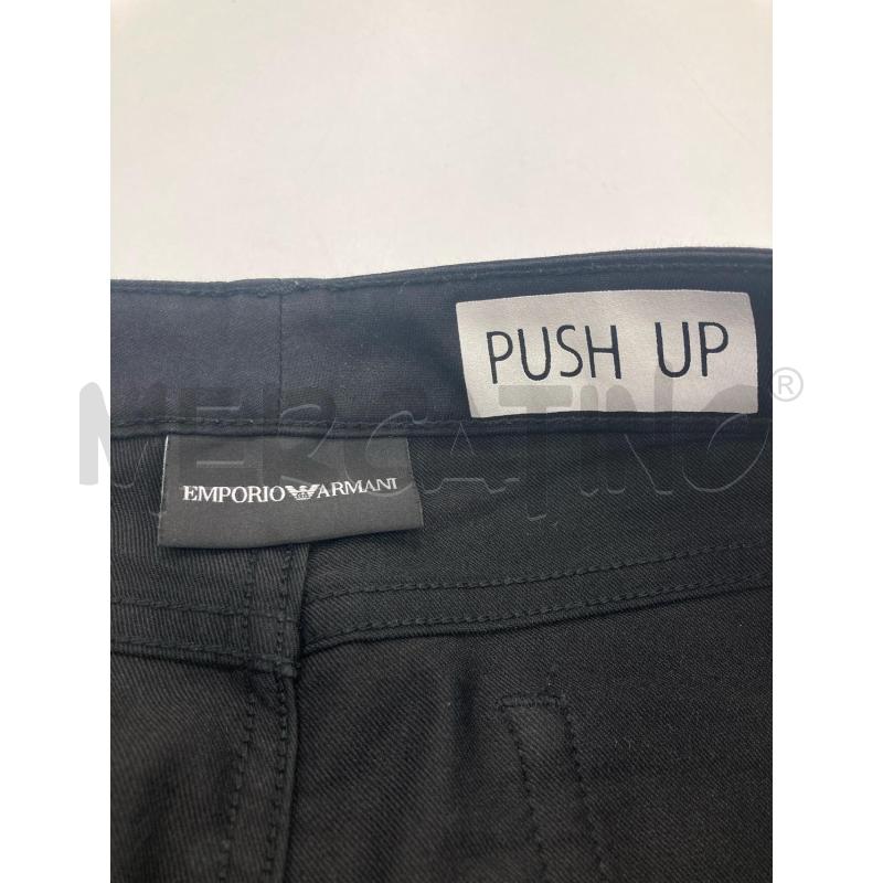 JEANS DONNA ARMANI NERI PUSH UP  | Mercatino dell'Usato Gazzada schianno 3