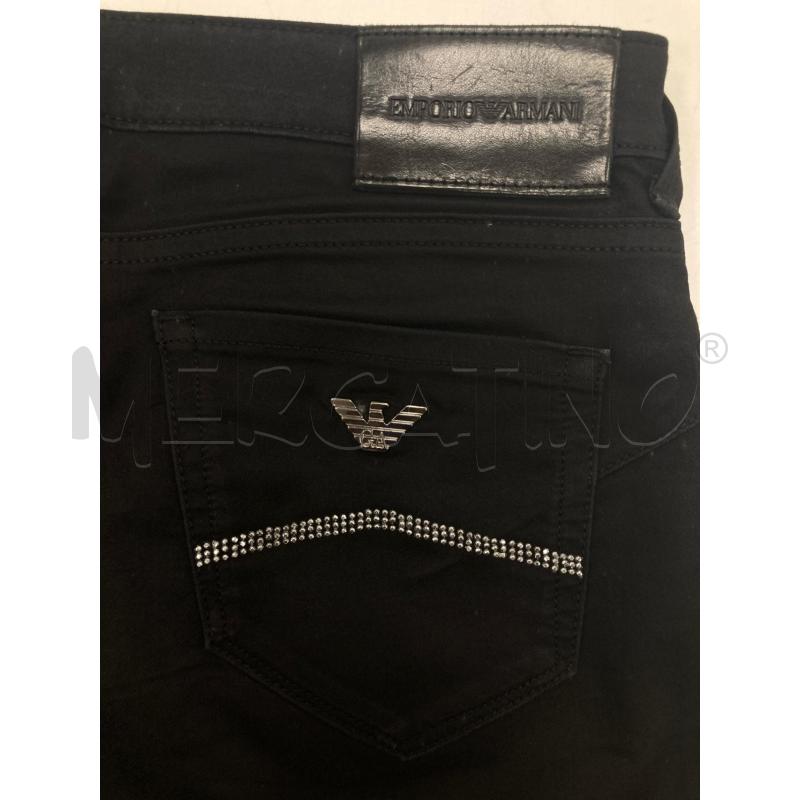 JEANS DONNA ARMANI NERI PUSH UP  | Mercatino dell'Usato Gazzada schianno 5