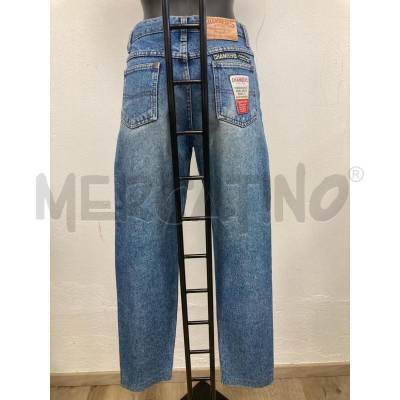JEANS DONNA CHAMBERS ADESIVI RETRO | Mercatino dell'Usato Gazzada schianno 2