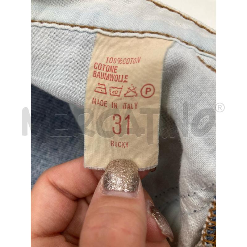 JEANS DONNA CHAMBERS ADESIVI RETRO | Mercatino dell'Usato Gazzada schianno 3