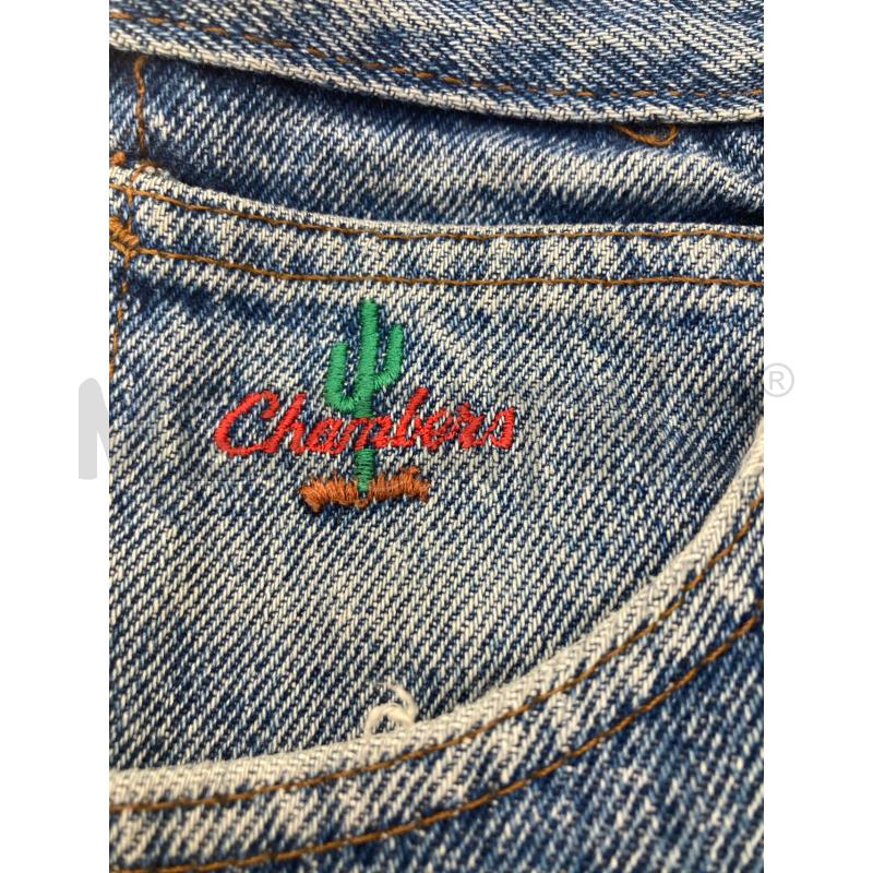 JEANS DONNA CHAMBERS ADESIVI RETRO | Mercatino dell'Usato Gazzada schianno 4