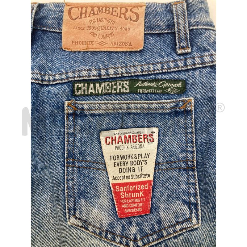 JEANS DONNA CHAMBERS ADESIVI RETRO | Mercatino dell'Usato Gazzada schianno 5