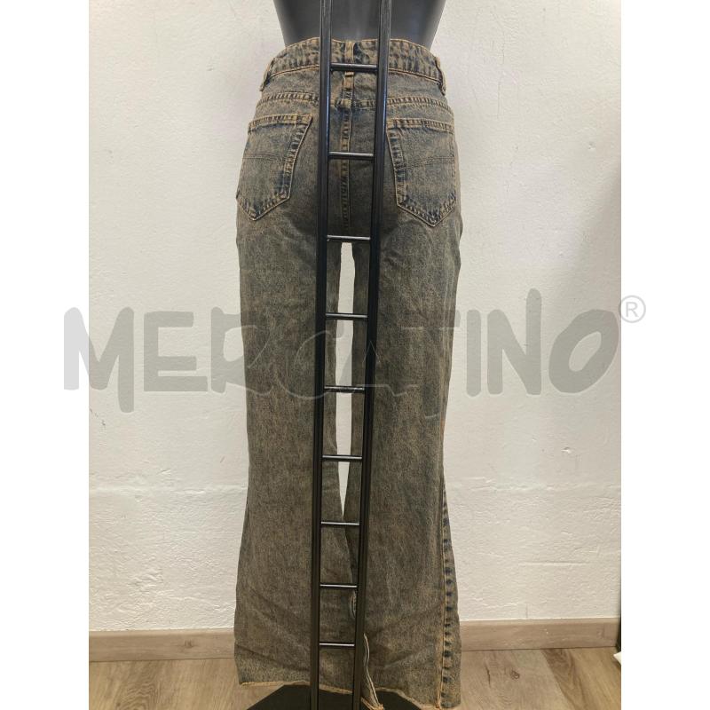 JEANS DONNA COLLUCION MELANGE RUGGINE ZAMPA | Mercatino dell'Usato Gazzada schianno 2