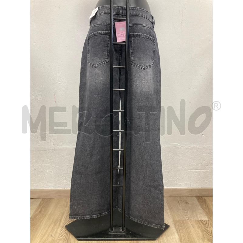 JEANS DONNA FARFALLINA NERO PALAZZO CARTELLINO | Mercatino dell'Usato Gazzada schianno 2