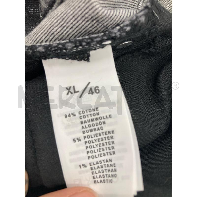 JEANS DONNA FARFALLINA NERO PALAZZO CARTELLINO | Mercatino dell'Usato Gazzada schianno 4