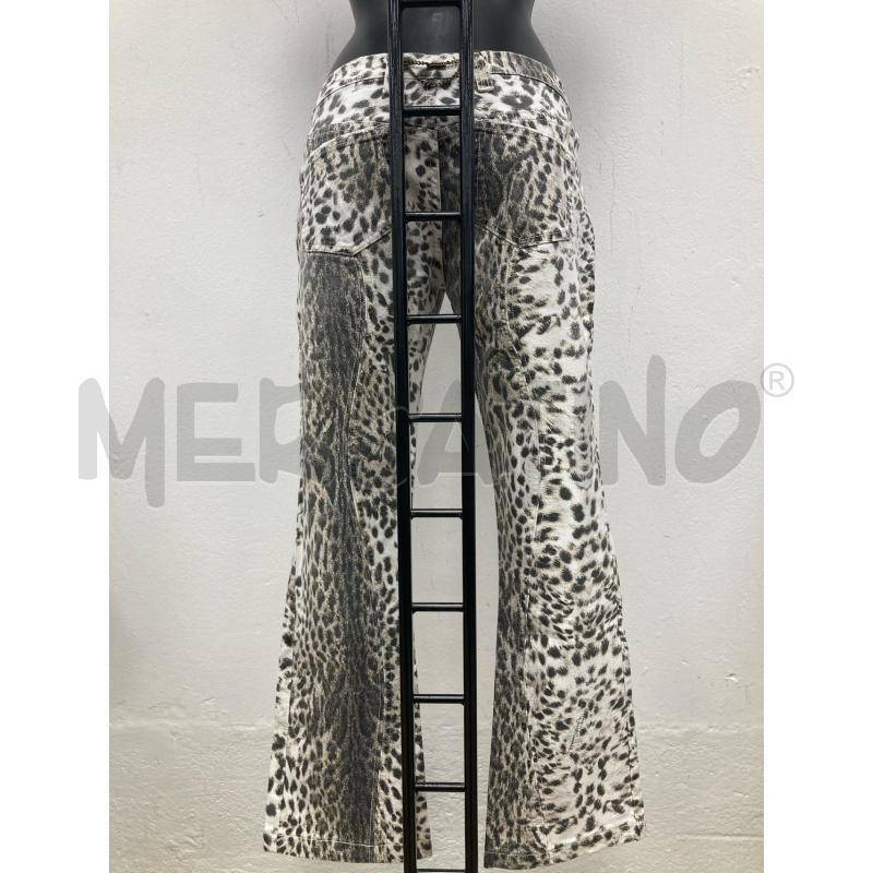 JEANS DONNA JUST CAVALLI LEOPARDATO  | Mercatino dell'Usato Gazzada schianno 2