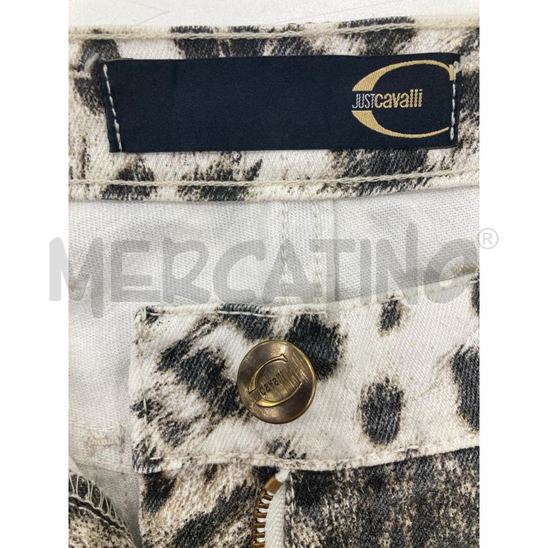 JEANS DONNA JUST CAVALLI LEOPARDATO  | Mercatino dell'Usato Gazzada schianno 3