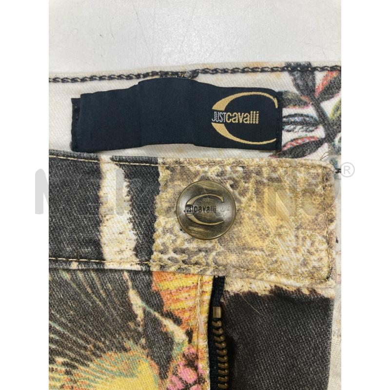 JEANS DONNA JUST CAVALLI ZEBRATO CONCHIGLIE | Mercatino dell'Usato Gazzada schianno 3