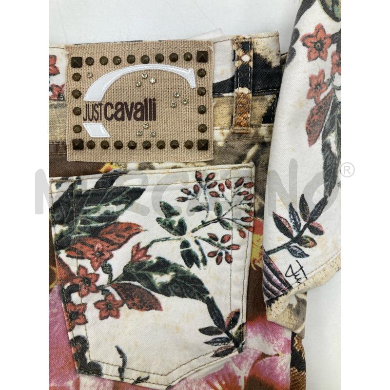 JEANS DONNA JUST CAVALLI ZEBRATO CONCHIGLIE | Mercatino dell'Usato Gazzada schianno 5