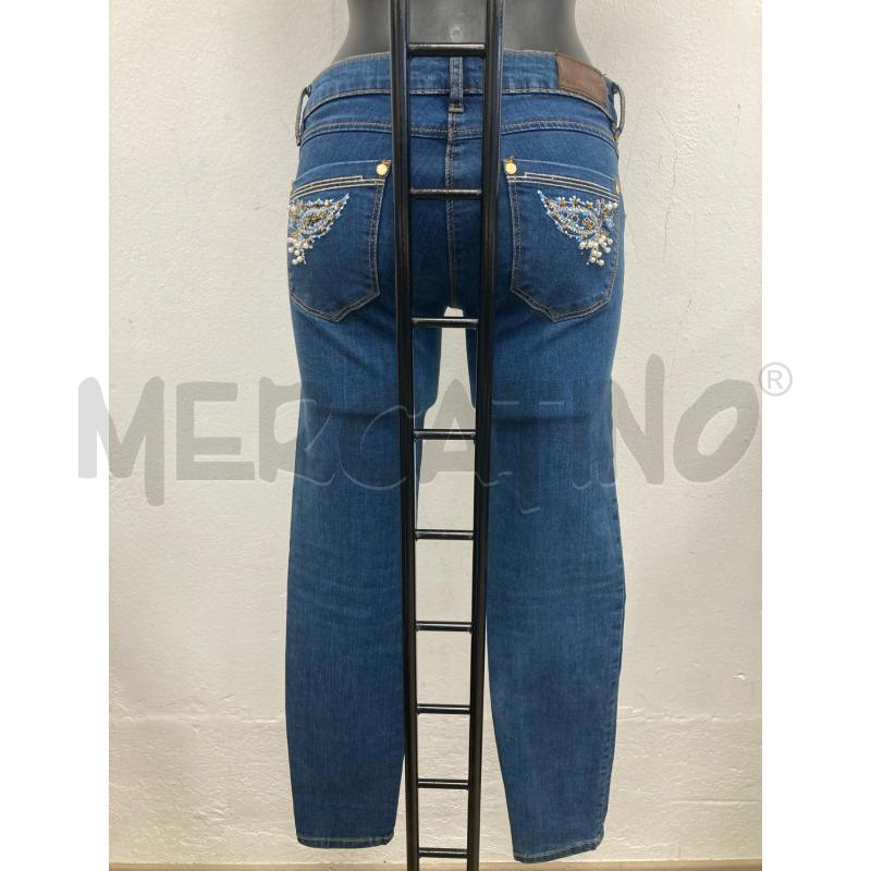JEANS DONNA KOAN PERLINE E BRILLANTINI | Mercatino dell'Usato Gazzada schianno 2